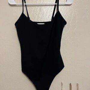 Good American Woman’s Black Bodysuit